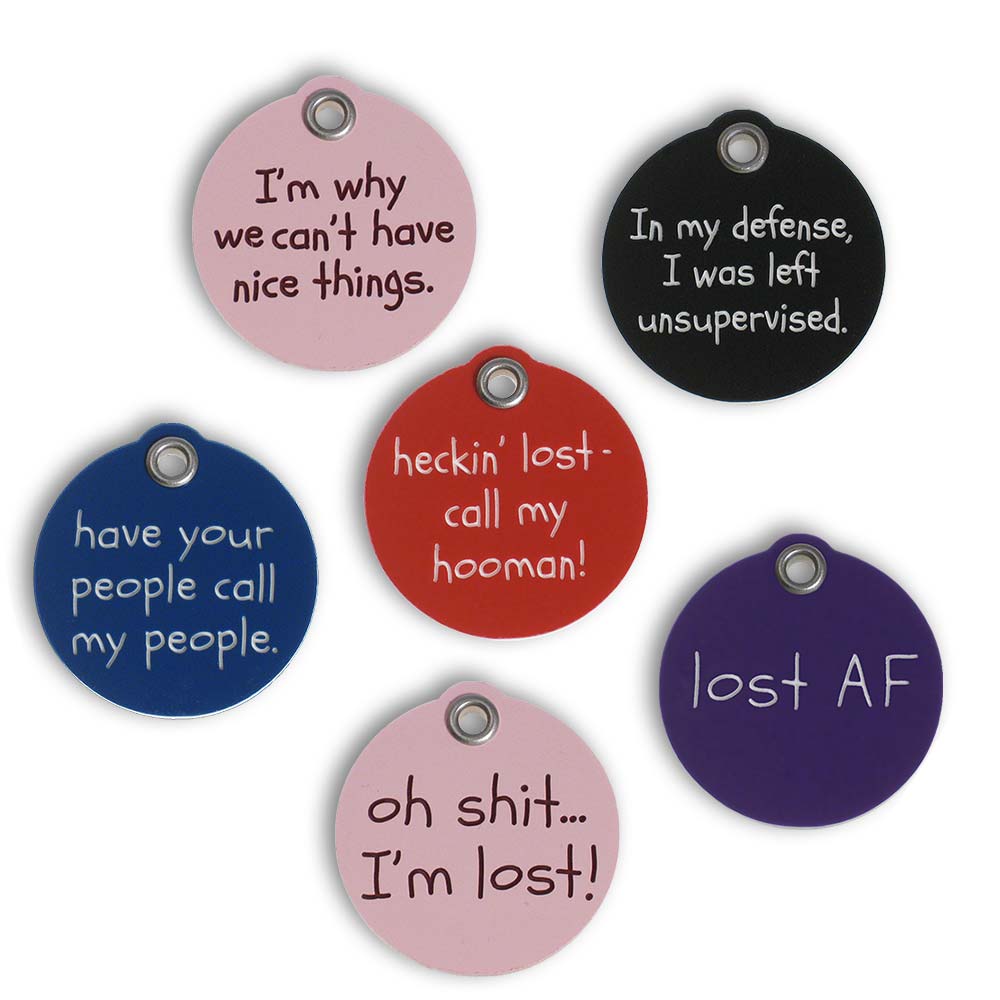 Funny Tags, - Lucky Pet